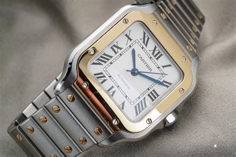 cartier santos 100 replica ebay|cartier santos 100 for sale.